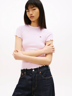 Bluzka damska zimowa Tommy Jeans ze sklepu: Gomez Fashion Store w kategorii: Bluzki damskie - zdjęcie 874714-BD9-10338_TM262W000098D33