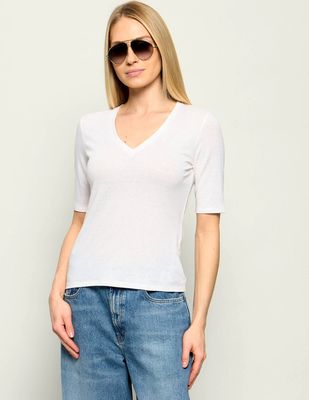 Bluzka damska Weekend MaxMara ze sklepu: Gomez Fashion Store w kategorii: Bluzki damskie - zdjęcie 874714-BD9-10338_MW262W000016001