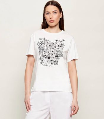 Bluzka damska elegancka Weekend MaxMara ze sklepu: Gomez Fashion Store w kategorii: Bluzki damskie - zdjęcie 874714-BD9-10338_MW262W000021003