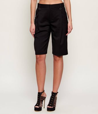 Szorty gładkie Elisabetta Franchi ze sklepu: Gomez Fashion Store w kategorii: Szorty - zdjęcie 874714-BD9-10338_EF262W000037110