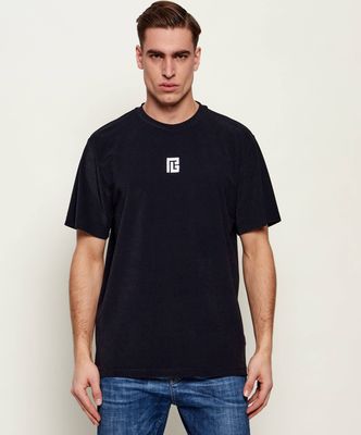 T-shirt męski elegancki BALMAIN ze sklepu: Gomez Fashion Store w kategorii: T-shirty męskie - zdjęcie 874714-BD9-10338_BA262M000011056