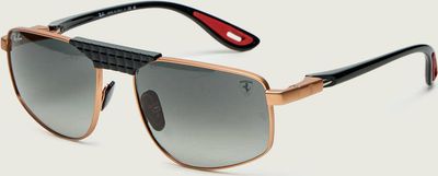 Okulary przeciwsłoneczne damskie Ray-Ban ze sklepu: Gomez Fashion Store w kategorii: Okulary przeciwsłoneczne damskie - zdjęcie 874714-BD9-10338_RA261U000003989