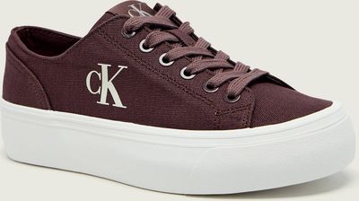 Trampki damskie gładkie Calvin Klein ze sklepu: Gomez Fashion Store w kategorii: Trampki damskie - zdjęcie 874714-BD9-10338_CK262W000137Y53