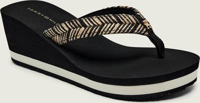 Tommy Hilfiger - Klapki damskie na lato ze sklepu: Gomez Fashion Store w kategorii: Klapki damskie - zdjęcie 874714-BD9-10338_TH262W000106D12