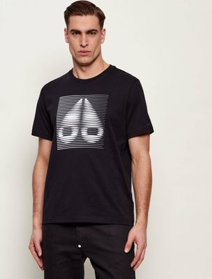 T-shirt męski Moose Knuckles ze sklepu: Gomez Fashion Store w kategorii: T-shirty męskie - zdjęcie 874714-BD9-10338_MN262M000015392