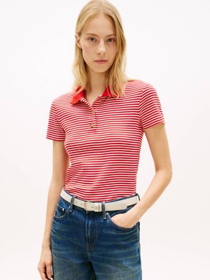Bluzka damska letnia Tommy Hilfiger ze sklepu: Gomez Fashion Store w kategorii: Bluzki damskie - zdjęcie 874714-BD9-10338_TH262W000176D20