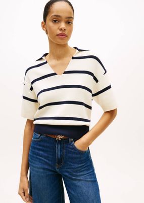Sweter damski Tommy Hilfiger ze sklepu: Gomez Fashion Store w kategorii: Swetry damskie - zdjęcie 874714-BD9-10338_TH262W000194L77