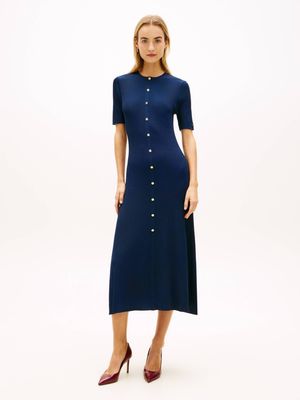 Tommy Hilfiger - Sukienka casual ze sklepu: Gomez Fashion Store w kategorii: Sukienki - zdjęcie 874714-BD9-10338_TH262W000199F71