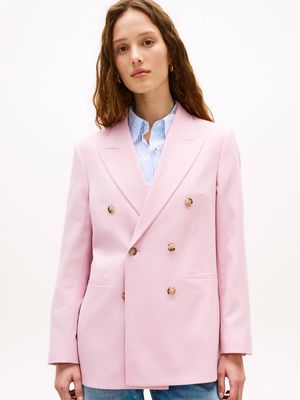 Marynarka elegancki Tommy Hilfiger ze sklepu: Gomez Fashion Store w kategorii: Marynarki damskie - zdjęcie 874714-BD9-10338_TH262W000207A89