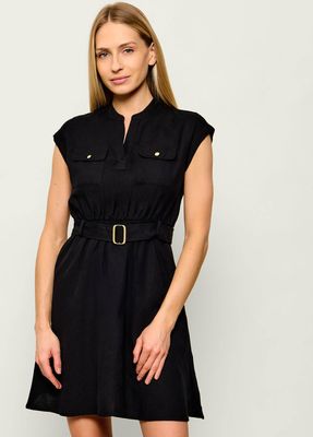 Sukienka na wiosnę Tommy Hilfiger ze sklepu: Gomez Fashion Store w kategorii: Sukienki - zdjęcie 874714-BD9-10338_TH262W000215D12