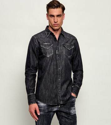Dsquared2 - Koszula męska na jesień ze sklepu: Gomez Fashion Store w kategorii: Koszule męskie - zdjęcie 874714-BD9-10338_DQ262M000016900