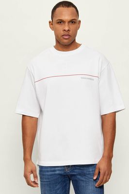 T-shirt męski na wiosnę Dsquared2 ze sklepu: Gomez Fashion Store w kategorii: T-shirty męskie - zdjęcie 874714-BD9-10338_DQ262M000017100