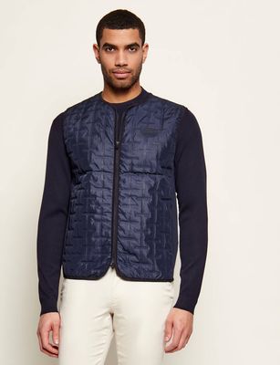 Kamizelka męska jesienna EA7 ze sklepu: Gomez Fashion Store w kategorii: Kamizelki męskie - zdjęcie 874714-BD9-10338_E7262M000216C52