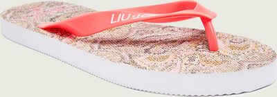 Klapki damskie Liu Jo Beachwear ze sklepu: Gomez Fashion Store w kategorii: Klapki damskie - zdjęcie 874714-BD9-10338_LB262W000022981