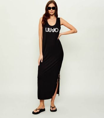 Sukienka Liu Jo Beachwear ze sklepu: Gomez Fashion Store w kategorii: Sukienki - zdjęcie 874714-BD9-10338_LB262W000032908