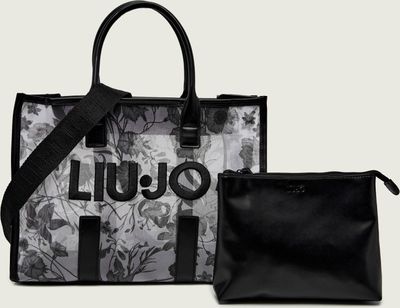 Shopper bag na wiosnę Liu Jo Beachwear ze sklepu: Gomez Fashion Store w kategorii: Torby Shopper bag - zdjęcie 874714-BD9-10338_LB262W000038222