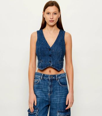Kamizelka damska na wiosnę Liu Jo ze sklepu: Gomez Fashion Store w kategorii: Kamizelki damskie - zdjęcie 874714-BD9-10338_LJ262W00004737A