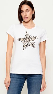 Liu Jo - Bluzka damska na wiosnę ze sklepu: Gomez Fashion Store w kategorii: Bluzki damskie - zdjęcie 874714-BD9-10338_LJ262W00009186A