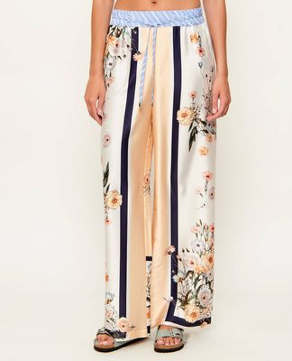 Spodnie damskie w stylu boho Liu Jo ze sklepu: Gomez Fashion Store w kategorii: Spodnie damskie - zdjęcie 874714-BD9-10338_LJ262W00014314B