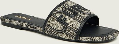 Klapki damskie eleganckie Furla ze sklepu: Gomez Fashion Store w kategorii: Klapki damskie - zdjęcie 874714-BD9-10338_FU262W000018962