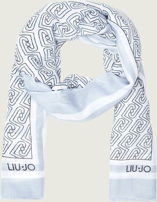 Szalik/chusta casualowy Liu Jo ze sklepu: Gomez Fashion Store w kategorii: Szaliki i chusty damskie - zdjęcie 874714-BD9-10338_LC262W000175Z06
