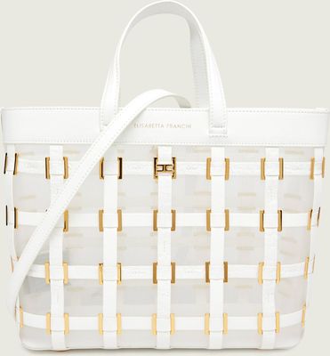 Shopper bag Elisabetta Franchi ze sklepu: Gomez Fashion Store w kategorii: Torby Shopper bag - zdjęcie 874714-BD9-10338_EF262W000064360