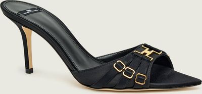 Elisabetta Franchi - Klapki damskie na wiosnę ze sklepu: Gomez Fashion Store w kategorii: Klapki damskie - zdjęcie 874714-BD9-10338_EF262W000104110