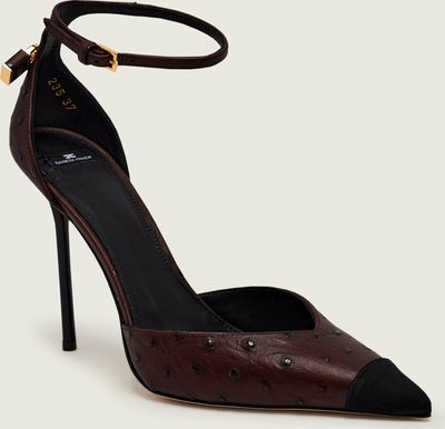 Czółenka Elisabetta Franchi ze sklepu: Gomez Fashion Store w kategorii: Czółenka - zdjęcie 874714-BD9-10338_EF262W000109285