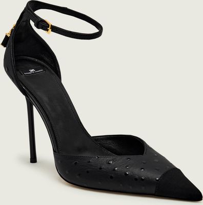 Czółenka klasyczny Elisabetta Franchi ze sklepu: Gomez Fashion Store w kategorii: Czółenka - zdjęcie 874714-BD9-10338_EF262W000109110