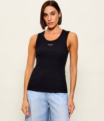 Bluzka damska elegancka Liu Jo Sport ze sklepu: Gomez Fashion Store w kategorii: Bluzki damskie - zdjęcie 874714-BD9-10338_LS262W000036222