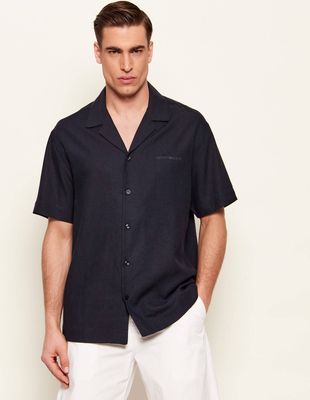Koszula męska casual Emporio Armani ze sklepu: Gomez Fashion Store w kategorii: Koszule męskie - zdjęcie 874714-BD9-10338_EW262M000008R02