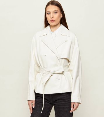 Płaszcz damski letni HUGO ze sklepu: Gomez Fashion Store w kategorii: Płaszcze damskie - zdjęcie 874714-BD9-10338_BU262W000029115