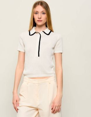 Sweter damski HUGO ze sklepu: Gomez Fashion Store w kategorii: Swetry damskie - zdjęcie 874714-BD9-10338_BU262W000089115