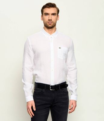 Koszula męska elegancka Lacoste ze sklepu: Gomez Fashion Store w kategorii: Koszule męskie - zdjęcie 874714-BD9-10338_LA252M000031001