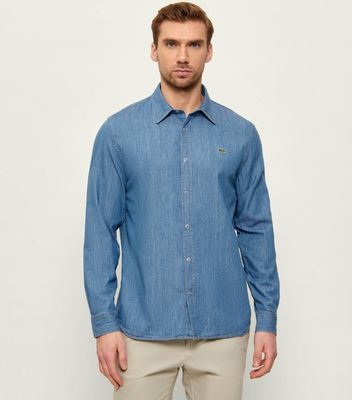 Koszula męska na wiosnę Lacoste ze sklepu: Gomez Fashion Store w kategorii: Koszule męskie - zdjęcie 874714-BD9-10338_LA262M000028A78