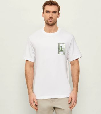T-shirt męski na wiosnę Lacoste ze sklepu: Gomez Fashion Store w kategorii: T-shirty męskie - zdjęcie 874714-BD9-10338_LA262M000095001