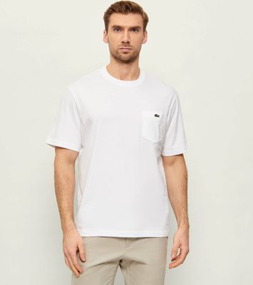 T-shirt męski wiosenny Lacoste ze sklepu: Gomez Fashion Store w kategorii: T-shirty męskie - zdjęcie 874714-BD9-10338_LA262M000096001