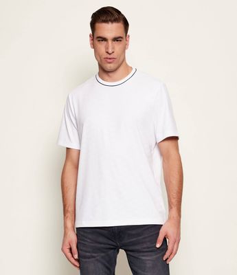 T-shirt męski na lato Michael Kors ze sklepu: Gomez Fashion Store w kategorii: T-shirty męskie - zdjęcie 874714-BD9-10338_MK261M000013100
