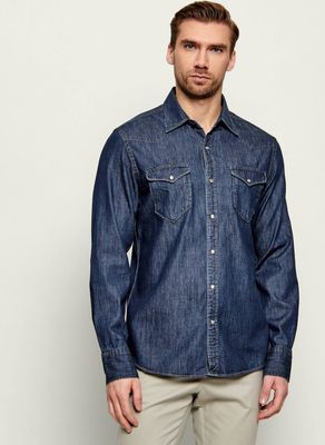 Koszula męska casual Replay ze sklepu: Gomez Fashion Store w kategorii: Koszule męskie - zdjęcie 874714-BD9-10338_RY262M000041007