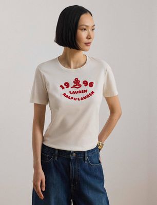 Bluzka damska młodzieżowa LAUREN RALPH LAUREN ze sklepu: Gomez Fashion Store w kategorii: Bluzki damskie - zdjęcie 874714-BD9-10338_RL262W000009HW9
