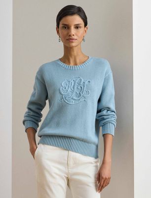 Sweter damski LAUREN RALPH LAUREN ze sklepu: Gomez Fashion Store w kategorii: Swetry damskie - zdjęcie 874714-BD9-10338_RL262W00001752T