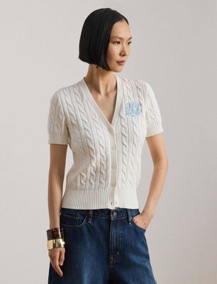 LAUREN RALPH LAUREN - Sweter damski ze sklepu: Gomez Fashion Store w kategorii: Swetry damskie - zdjęcie 874714-BD9-10338_RL262W000018B62