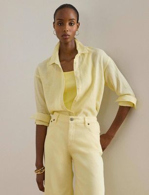 Koszula damska LAUREN RALPH LAUREN ze sklepu: Gomez Fashion Store w kategorii: Koszule damskie - zdjęcie 874714-BD9-10338_RL262W00003660T