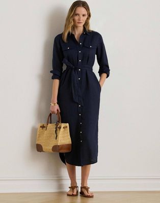 Sukienka LAUREN RALPH LAUREN ze sklepu: Gomez Fashion Store w kategorii: Sukienki - zdjęcie 874714-BD9-10338_RL262W00004828A