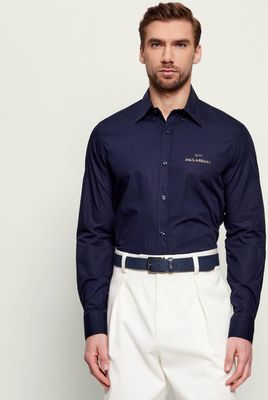 Koszula męska casual Paul&Shark ze sklepu: Gomez Fashion Store w kategorii: Koszule męskie - zdjęcie 874714-BD9-10338_PU262M000020013