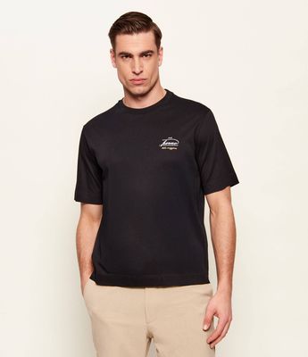 T-shirt męski wiosenny Herno ze sklepu: Gomez Fashion Store w kategorii: T-shirty męskie - zdjęcie 874714-BD9-10338_HN262M000016004