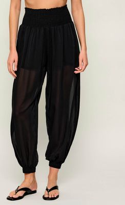 Pinko - Spodnie damskie w sportowym stylu ze sklepu: Gomez Fashion Store w kategorii: Spodnie damskie - zdjęcie 874714-BD9-10338_PI262W000065099