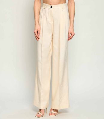 Spodnie damskie Pinko ze sklepu: Gomez Fashion Store w kategorii: Spodnie damskie - zdjęcie 874714-BD9-10338_PI262W000068326