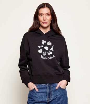 Bluza damska Karl Lagerfeld ze sklepu: Gomez Fashion Store w kategorii: Bluzy damskie - zdjęcie 874714-BD9-10338_KL261W000049666