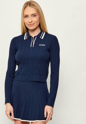 Sweter damski elegancki GUESS ACTIVE ze sklepu: Gomez Fashion Store w kategorii: Swetry damskie - zdjęcie 874714-BD9-10338_GV261W000054667
